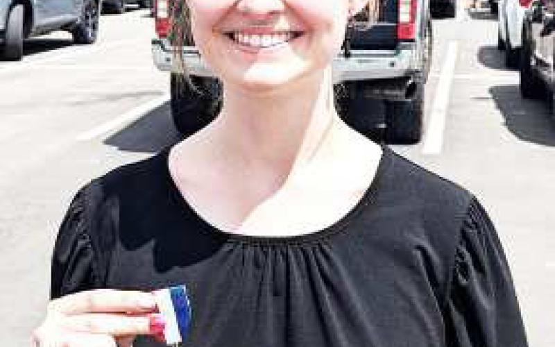 LHS BAND SOLO - LHS Lobo Band, Division 1 Solo medalist, Texas State Solo and Ensemble Contest - Ada Niederhauser. (Levelland ISD photo)