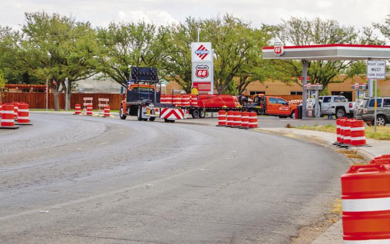 TXDOT BEGINS COLLEGE ROADWORK