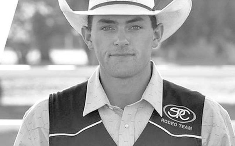 ALL AROUND CHAMP- Notching a pair of top 10 finishes over the weekend for the South Plains College men’s rodeo team, Brey Yore was tabbed the Men’s All-Around Champion of the Vernon College Rodeo. (Photo Courtesy of SPC)