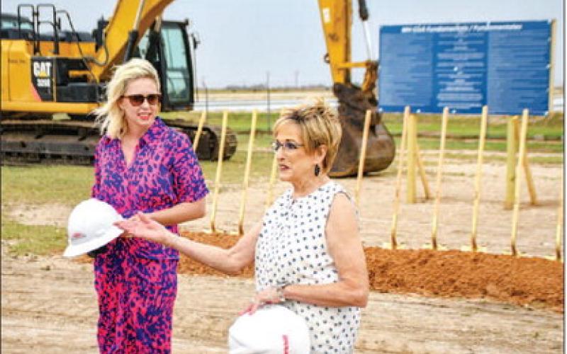 GROUND BREAKING EXCITEMENT