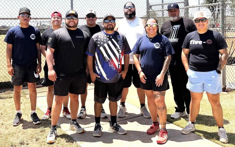First responders softball