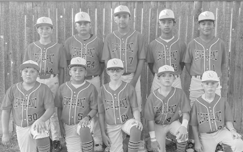 ALL-STAR TEAM - Pictured above is Levelland’s All-Star team who is comprised of Ian Tucek, Bash Bordayo, Noah Mireles, Malaki Mancillas, Colby Sainz, Gael Santos, Ian Olivo, Colton Buxkemper, Hunner Tomasini, and Logan Brown.(Photo courtesy of Bruce Slaughter)