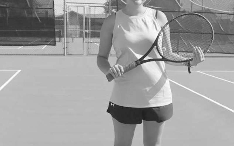 CHEESE - Levelland athlete Jasmin Mendoza was ecstatic all practice staying positive all day long. (Staff Photo by Aalijah Soliz)
