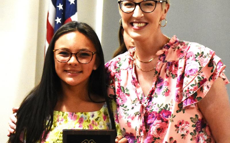 Hockley County 4-H Intermediate Family &amp;amp; Community Health Award – Victoria Johnson