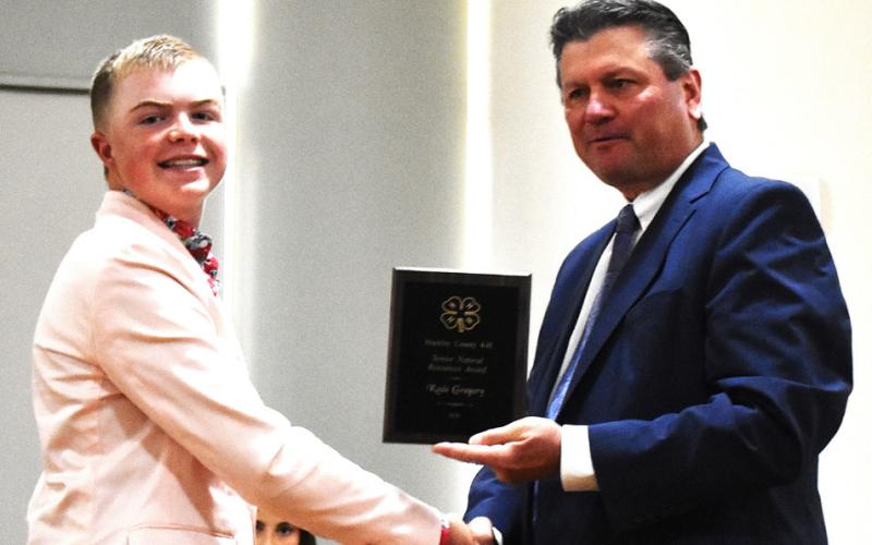 Hockley County 4-H Senior Natural Resources Award – Kade Gregory