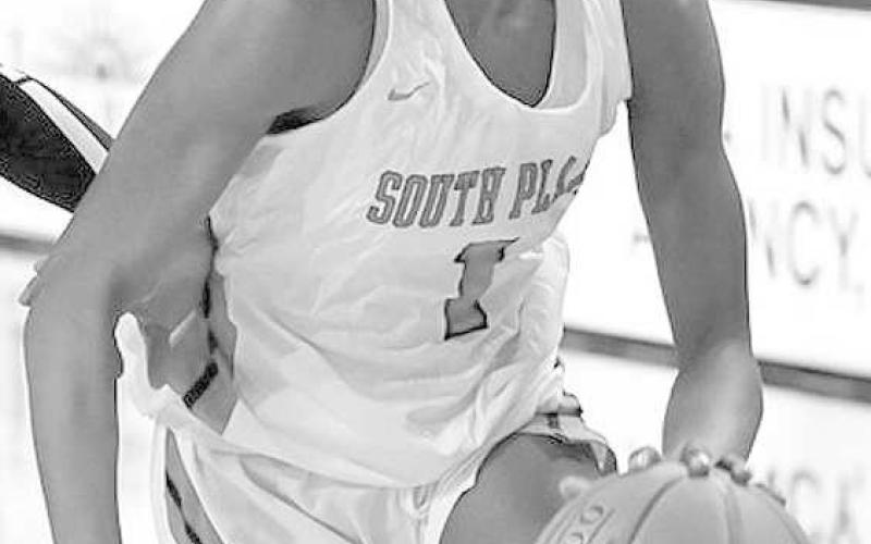 CAREER HIGH- South Plains College women’s basketball team overcame an eight-point second half deficit en route to a 64-61 conference win over Odessa College Saturday afternoon at the Texan Dome. Celia Sumbane scored a career-high 32 points and grabbed nine boards. (Photo Courtesy of Jordan Irvine)