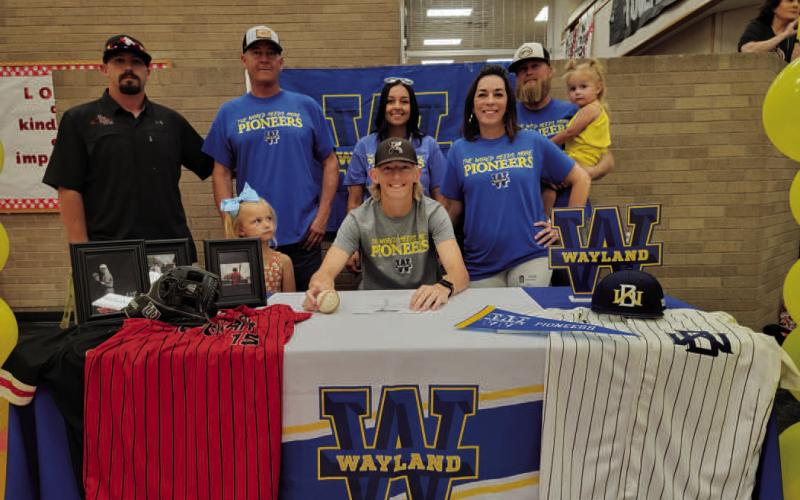 Lobo athlete signs with Wayland