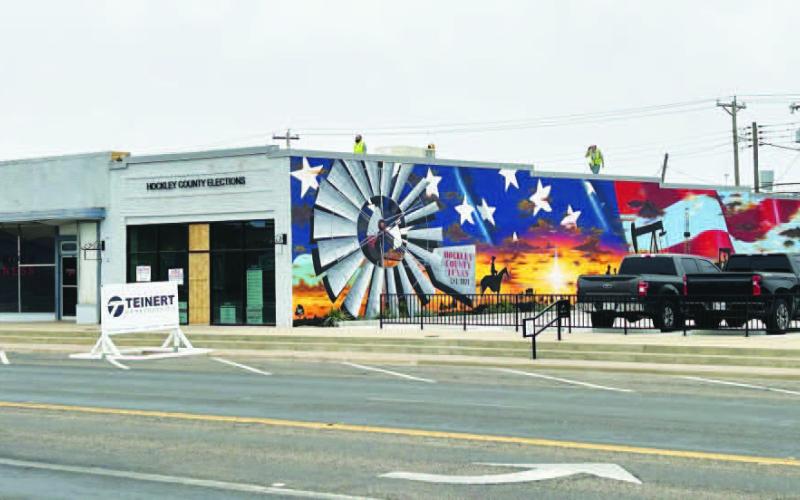 NEW ELECTIONS OFFICE-- Pictured is the new elections office located at 710 Ave H. (Staff photo by Eric Venkatesan)