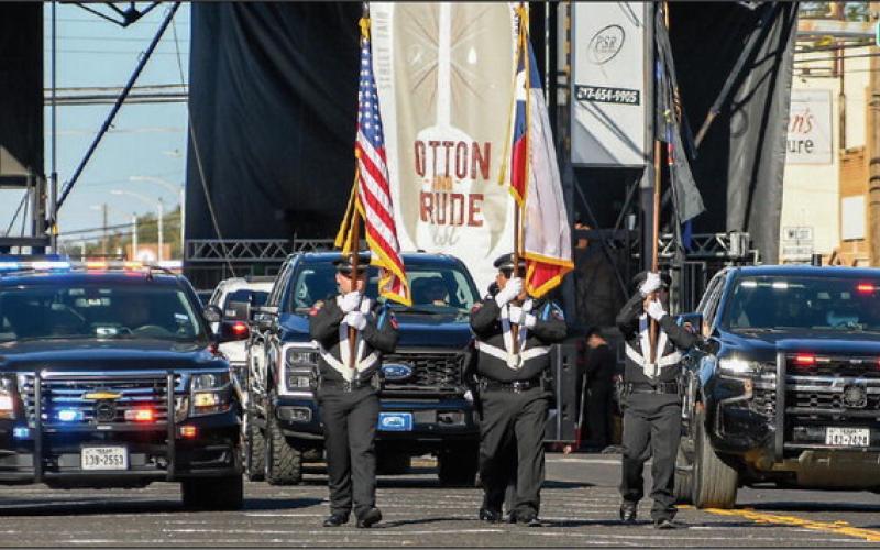 LEADING THE PARADE