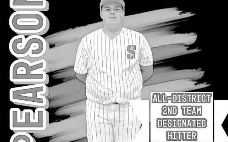 ALLDISTRICTSECONDTEAMDESIGNATEDHITTER- Sundown’s Roughneck Owen Pearson was named All-District Second Team Designated Hitter and Academic All-District following the 2024-2025 baseball season. (Photo courtesy of Sundown)