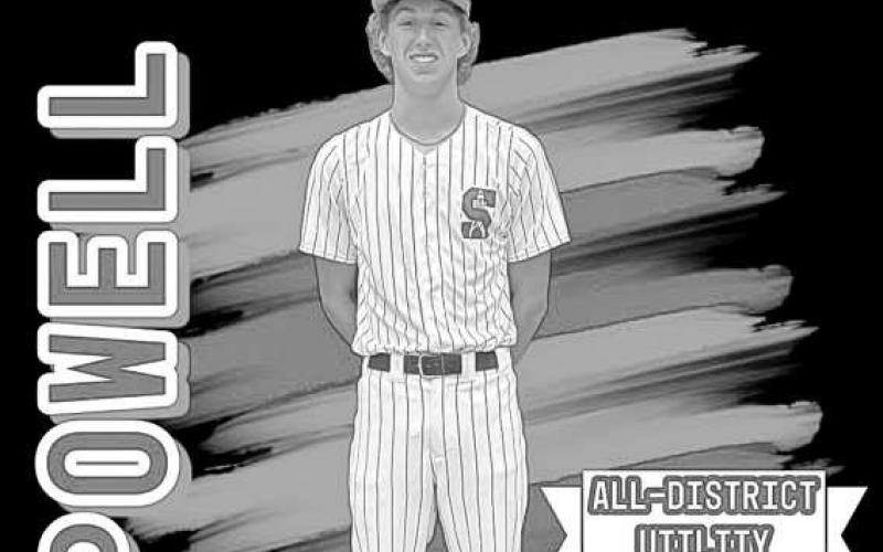 ALL DISTRICT UTILITY - Sundown’s Roughneck Hayden Powell was named All-District Utility and Academic All-District following the 2024-2025 baseball season. (Photo courtesy of Sundown)