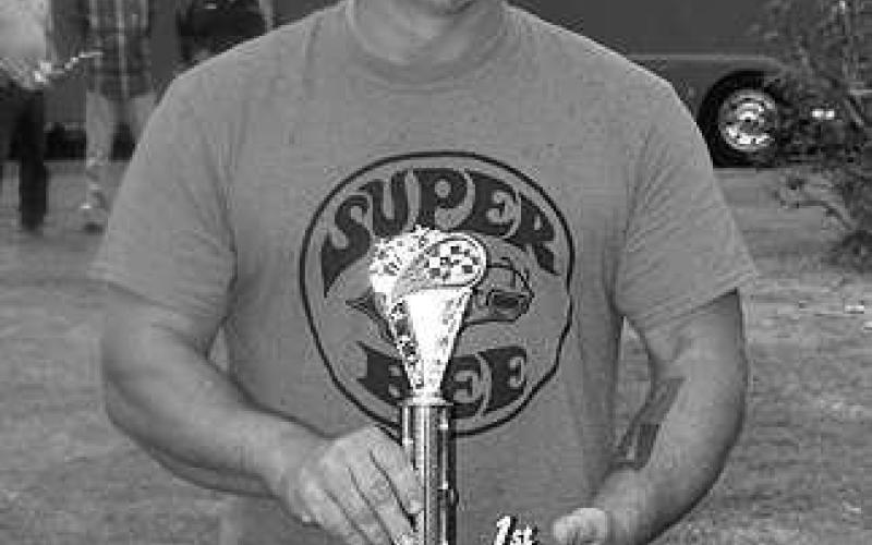 FIRST PLACE– DJ Champion won first place with his 1976 Chevy Blazer in the S.U.V. category at the annual Thunder on the Plains Car Show Saturday. Thunder on the Plains held its annual Poker Run and Cruise Friday night and Car Show on Saturday. (Staff Photo)