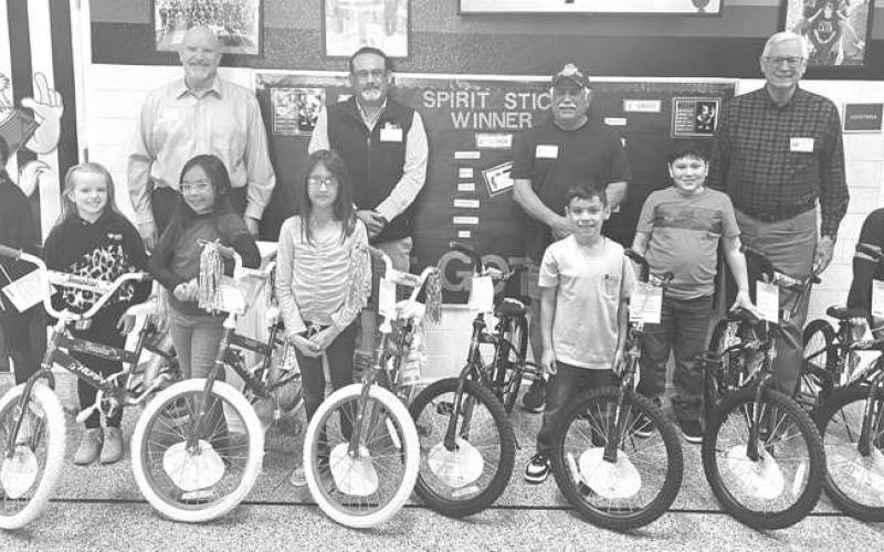 SOUTH ELEMENTARY RIDE WITH ROTARY BIKE WINNERS