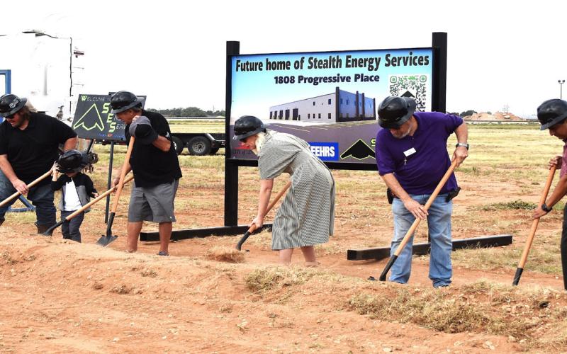Stealth Energy Services began a new chapter with the official groundbreaking for its new headquarters.