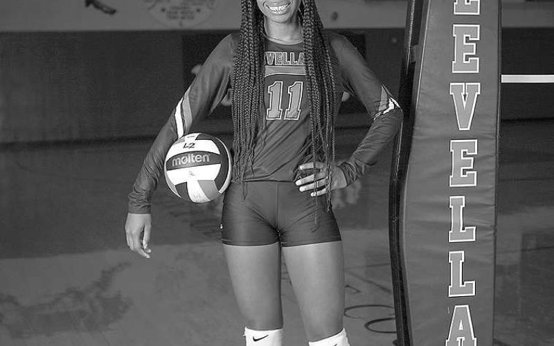 LONE STAR TEAM- LHS Volleyball Coach Whitney Gibson shares that two of her Loboettes have been honored again this year! Junior Tanaeasia Brackens earned a spot on the 2022 Lone Star Varsity Team as an Honorable Mention. (Photo Courtesy of Debbie Blackshear)