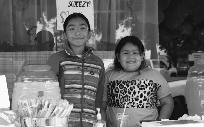 LEMONADE DAY! - Lemonade Day participants at the First Saturday Shop the Square and Lemonade Day on the downtown Levelland square June 3. My Main Squeeze lemonade stand won Best Tasting Lemonade and L&amp;amp;L’s lemonade stand won Best Decorated.(Staff Photo Victoria Byrnes)
