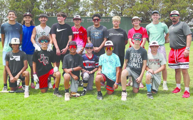 7-9 GRADERS - Levelland ISD held a Baseball Camp at the Levelland High School on June 27 - June 30. (Staff Photo by Aalijah Soliz)