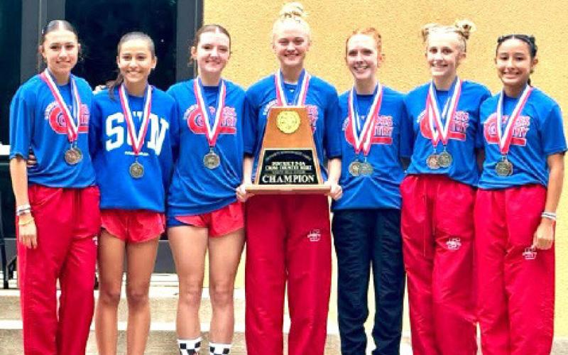 Sundown Girls Varisty XC won the District title and will advance to Regionals. The Girls JV team also won the District title.