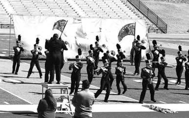 The Smyer Marching Band advance to the Area competition after competing at the UIL Region 16 Marching Band Contest this past Saturday.