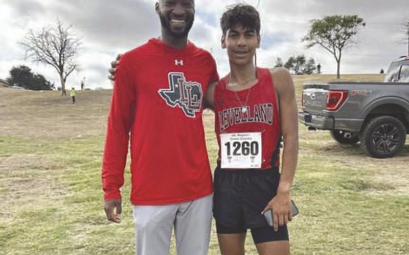 STATE BOUND - Levelland Lobo Saul Hernandez will be competing in this years state cross country meet after finishing in 19th place. The meet will be held in Round Rock on November 1st. (Photo courtesy of Levelland ISD)