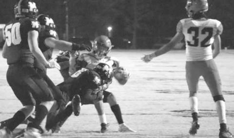 HIT STICK - Morton’s defense was hitting hard this Thursday for the teams last home game of the season. (Staff photo by Aalijah Soliz)