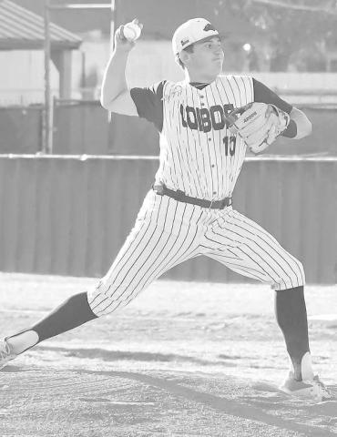STARTING PITCHER- The Levelland Lobos fell behind early and could not come back in a 9-5 home loss to Snyder last Friday. Brayden Moore took the loss for Levelland. The righty gave up three hits and five runs in one and one-third innings. He also had one strike out.