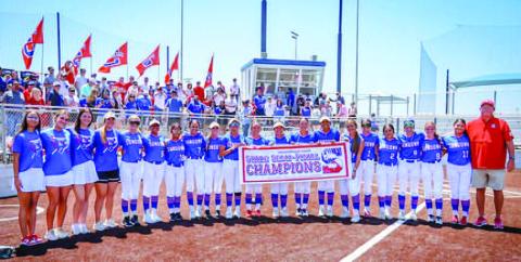 ROUGHETTE HISTORY - The Sundown Roughettes continue to make history as they were crowned UIL 2A Division 2 State Semi-Final Champions after sweeping the Muenster Lady Hornets this past Thursday and Saturday. The Roughettes will be competing for the UIL 2A Division State Championship in Austin against the Shiner Lady Comanches on Thursday at 10 a.m. (Photo graphic courtesy of Sundown ISD)