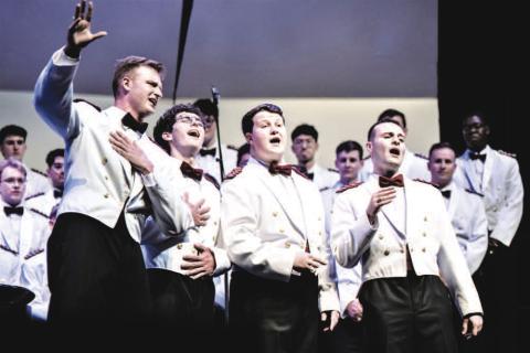 SINGINGCADETS-WALLACE THEATER PHOTO