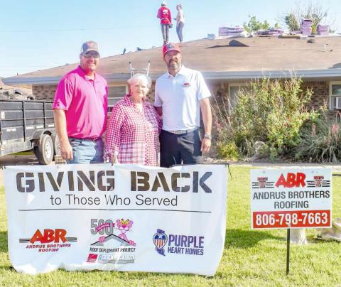 Widow of Veteran receives new ro