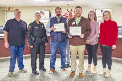 CHIEF’S AWARD RECIPIENTS