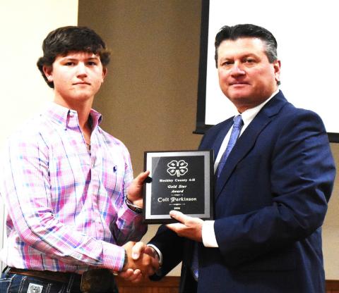 Hockley County 4-H Gold Star – Colt Parkinson