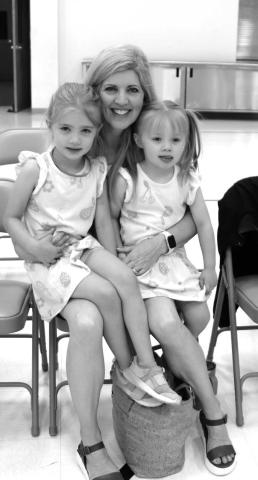 SUMMER MAGIC- Participating in the Hockley County Summer Program on Wednesday was grandmother Shannon Race and her grandaughters Rachel Race and Enna Race. (Staff photo by Emily Campos)