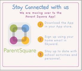 PARENTSQUARE APP- Levelland ISD will now communicate with all parents and students through the ParentSquare app. The website offers a variety of features, including two-way messaging, urgent alerts, and tools for managing forms, sign-ups, and payments.
