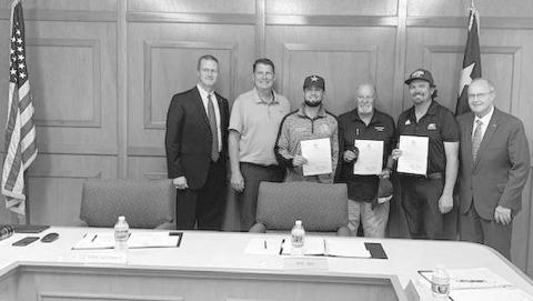 SPC HONORS TRACK COACHES AND TEAMS