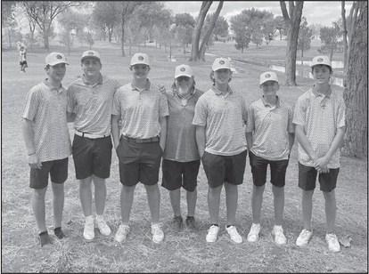 LHS VARSITY GOLF - The Lobo Varsity Golf Team competed in the Lubbock Invitational Golf Meet over the weekend and placed 9th out of twenty teams. The team will play again in Abilene in November. (Photo
