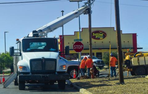 TELEPHONE POLE REPAIRS