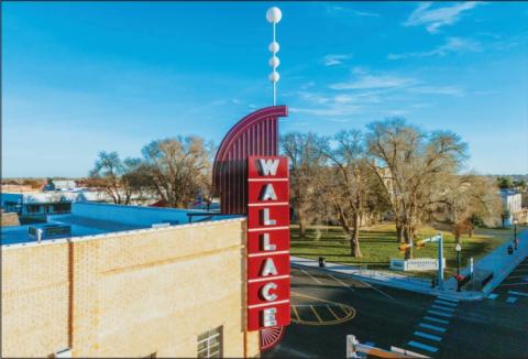 Historic blade sign marks Wallace milestone