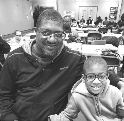 DONUTS WITH DADS- The ABC school had a Donuts with DOGS (Dads of Great Students) Event on Thursday morning at the ABC school. The school takes pride in in all the dads, pops, grandaddy’s, and uncles that come to ABC daily to support the little students learning. When talking to the teachers, they also love DOGS in the their classrooms. The DOGS help in the class room with teaching and helps the parents know what they can help teach there little ones at home to get them a jump start to there leaning.(Photo s