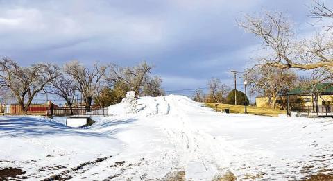 ONE LAST TRIP DOWN THE SLED HILL