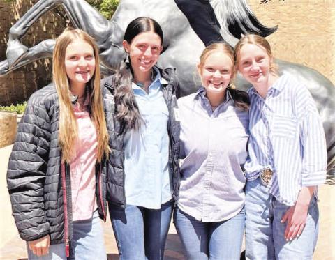 WHITEFACE LIVESTOCK JUDGING --Whiteface Livestock Judging Team placed sixth out 58 teams this past Saturday at the Area contest held at Texas Tech and will be advancing to state competition. (Whiteface CISD photo)