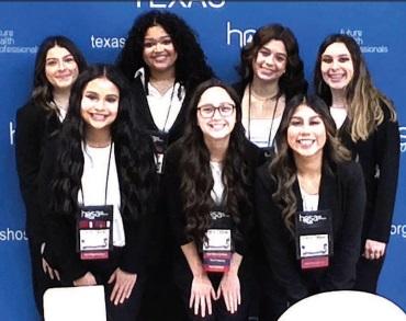 Levelland High School HOSA students