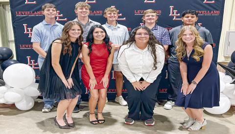 GOLF AWARDS - Boys Top Golfer: Conner Grissom and Girls Top Golfer: Aubrey Morin. (Staff photo by Jentezen Smith)