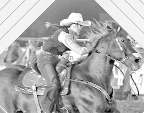 ALL AROUND WINNER- Emery Mask won the women’s all-around title as the South Plains College women’s rodeo team moved into second place in the Southwest region standings with a second place team finish Saturday at the Howard College Rodeo. The Lady Texans tallied 230 points over the weekend, giving SPC 1,202 points on the season, a 92 point lead over Cisco, who is third in the region with 1,110 points. (Photo Courtesy of Jordan Irvine)