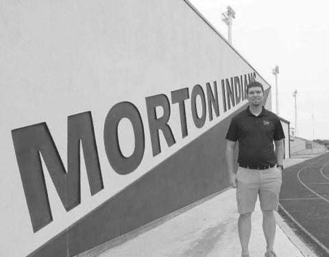 NEW FUTURE - Morton Athletic Director and Head Football Coach Keith Mauldin is stepping down from his position after two years with the team, making a playoff appearance in his first year. (Staff photo by Aalijah Soliz)
