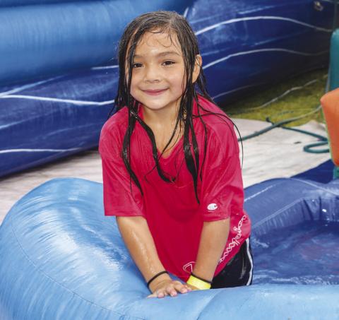 WATER SLIDE FUN