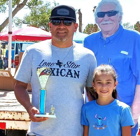 S.U.V. – Ricky Magana, first place for a white 2018 Dodge Durango. (Staff photo)
