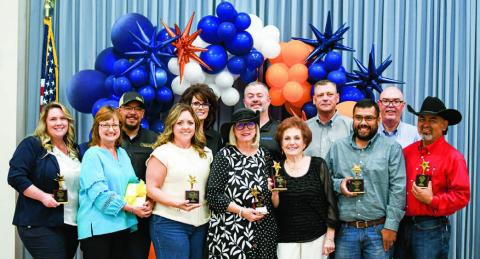 2025 LEVELLAND CHAMBER OF COMMERCE CHAMBER BANQUET WINNERS- The Levelland Chamber of Commerce held their annual banquet to recognize persons who go above and beyond to assist in the community. (Staff photo by Jentezen Smith).