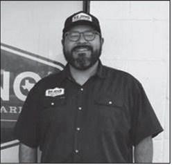 CHRISTINA REJINO MEMORIAL IMPACT SCHOLARSHIP-- Aaron Rejino, owner of Rejino Barbeque in Olton, co-founded the restaurant with his late wife, Christina, in 2018. The Christina Rejino Memorial Impact Scholarship at South Plains College will support full-time, sophomore business majors. (SPC Photo)