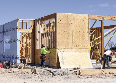 COMING ALONG- Construction at 705 Highway 114 next to Holiday Inn and Swackhammers Restaurant. The company has shared that their goal is to be open and operational within 100 days. (Staff photo by Jentezen Smith).