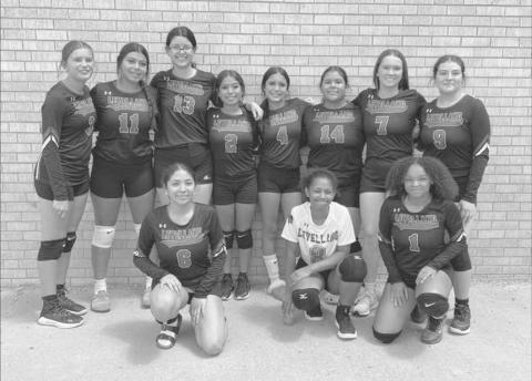 UNDEFEATED - The LHS JV Red Volleyball Team were the Undefeated Littlefield Tournament Champs over the weekend! Congratulations to these girls and Coach Holland on this great start to the new season! Top row (Left to right): Kamryn Navarro, Carleigh Delgao, Joselyne Campos, Zaylee Paredez, Darlene Pina,Natalia Vargas, Braylee Golden,Kaylee Gray Bottom Row (left to right): Aaliyah Mata, Tatiyana Graves, Deshawrenae Dent